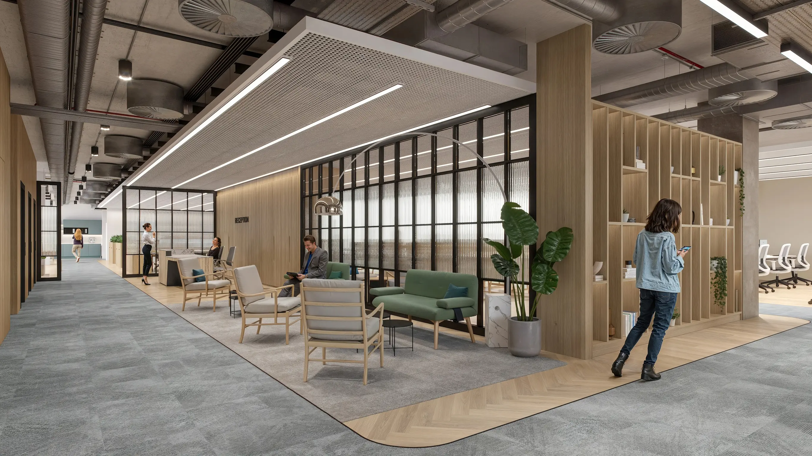 Typical on floor CGI